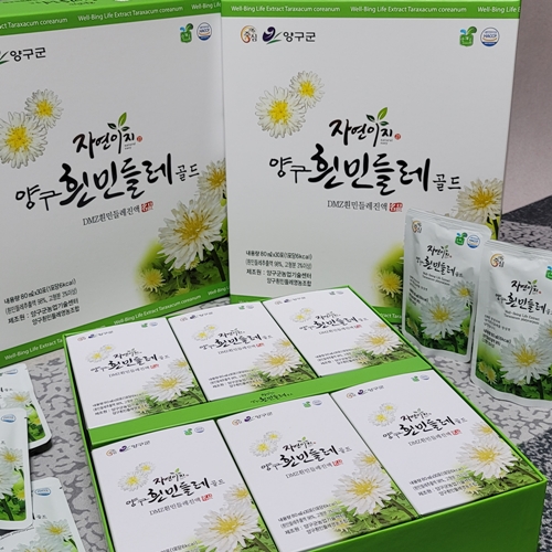 양구흰민들레진액골드4BOX 80ml 120포 30%할인